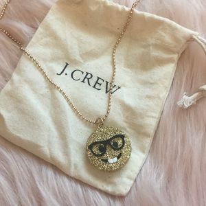 J. Crew girl’s emoji necklace